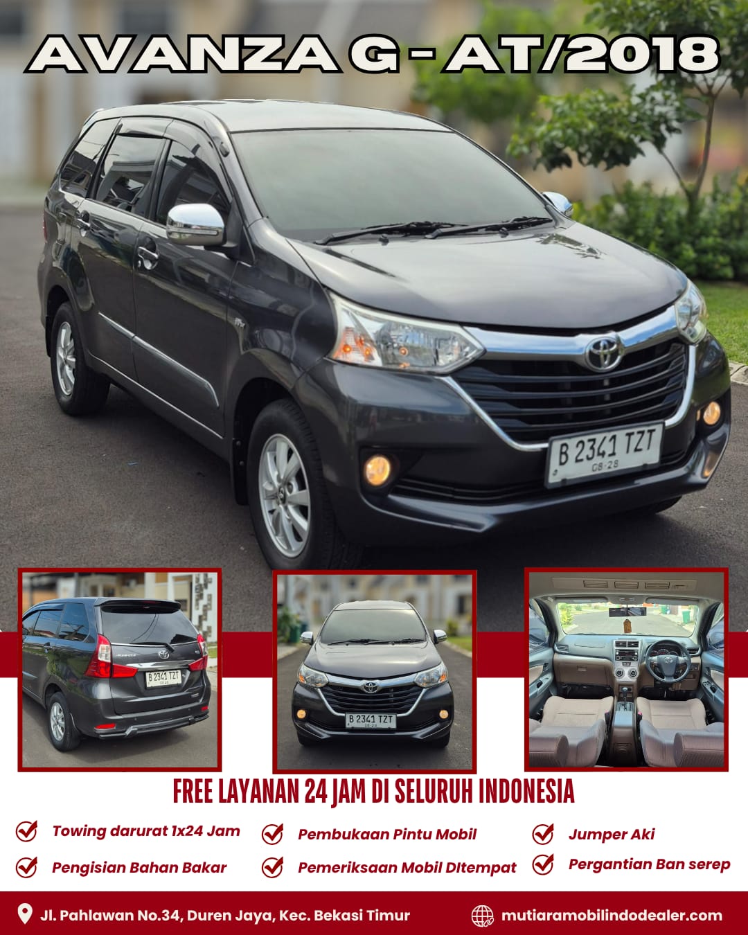 Toyota Avanza G 1.3 AT